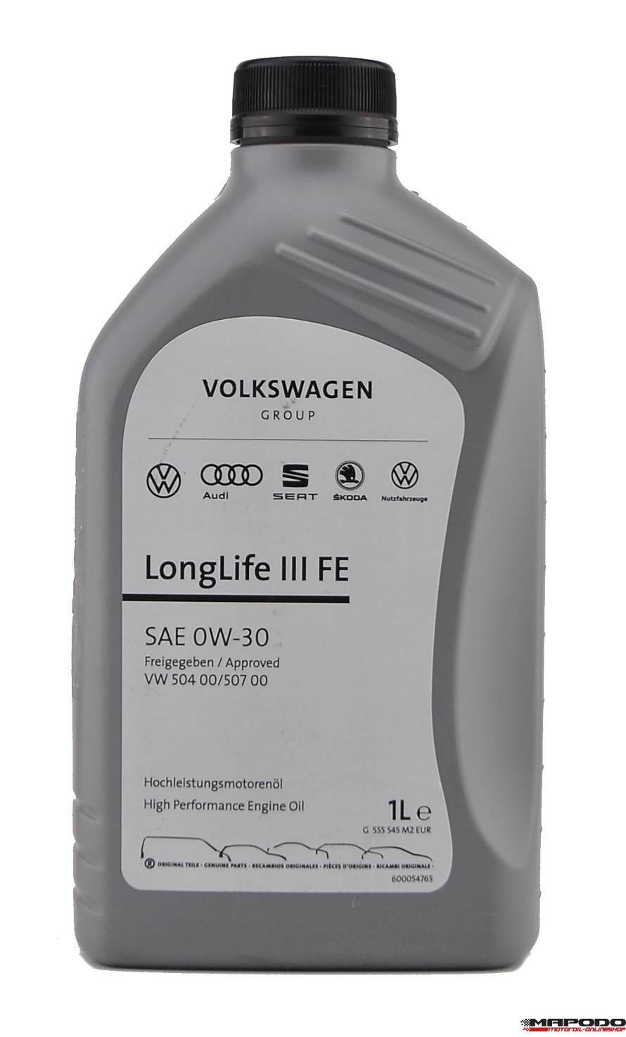 0W30 VW-AUDI LONGLIFE III FE 1L